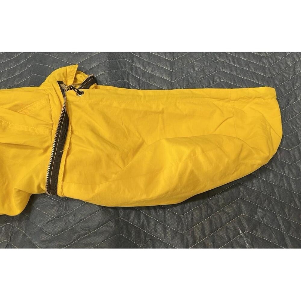 Forever 21 Men Yellow Sport Zone 1996 Pullover Windbreaker Jacket Size L - Picture 4 of 14